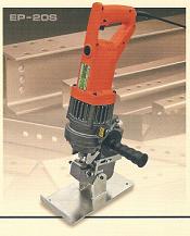 Click here for more about the EP-20S portable hydraulic steel punch